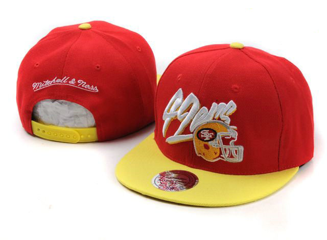 NFL San Francisco 49ers M&N Snapback Hat NU04